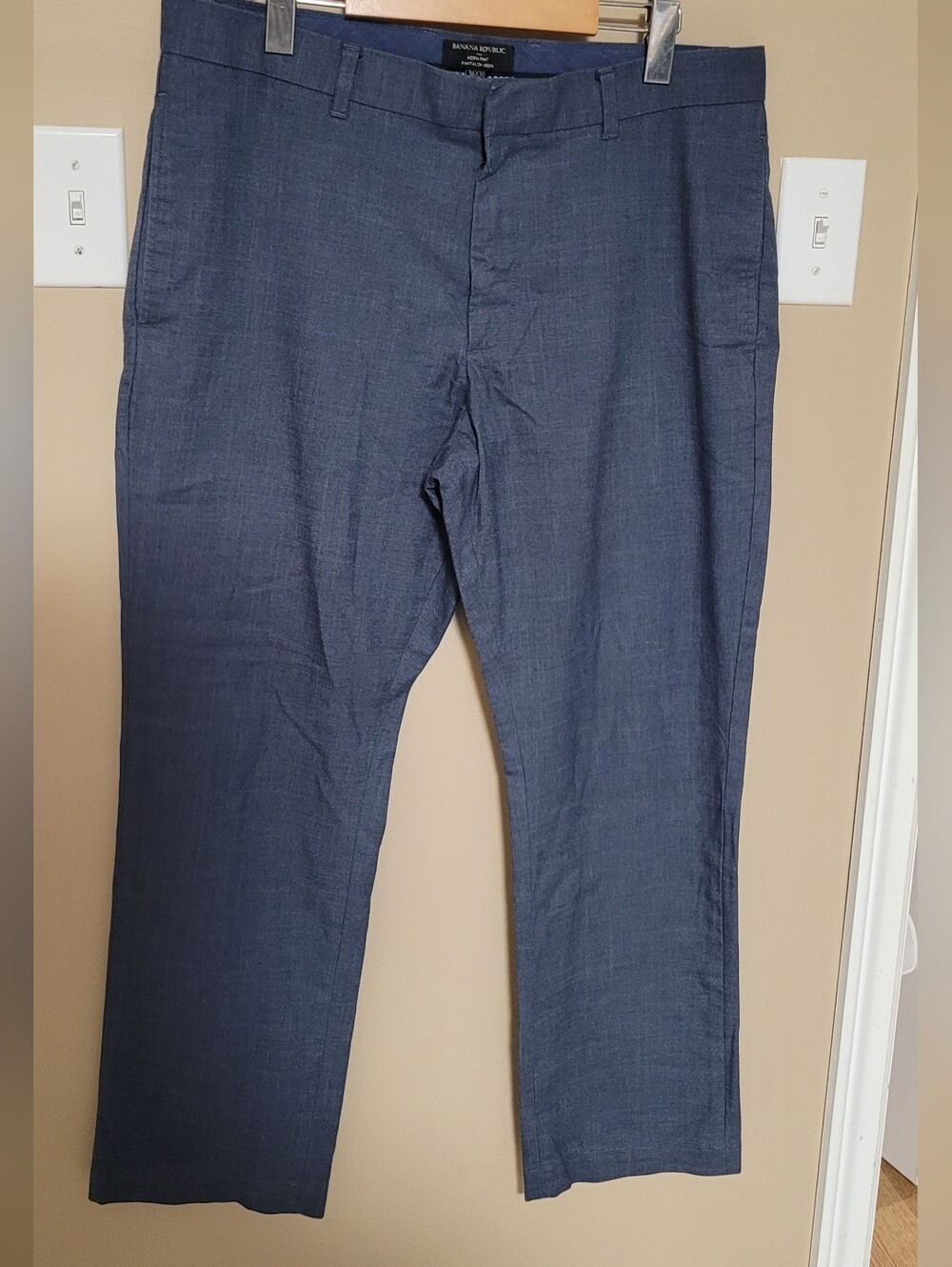 Banana Republic Men's Dark Navy Dress Pants